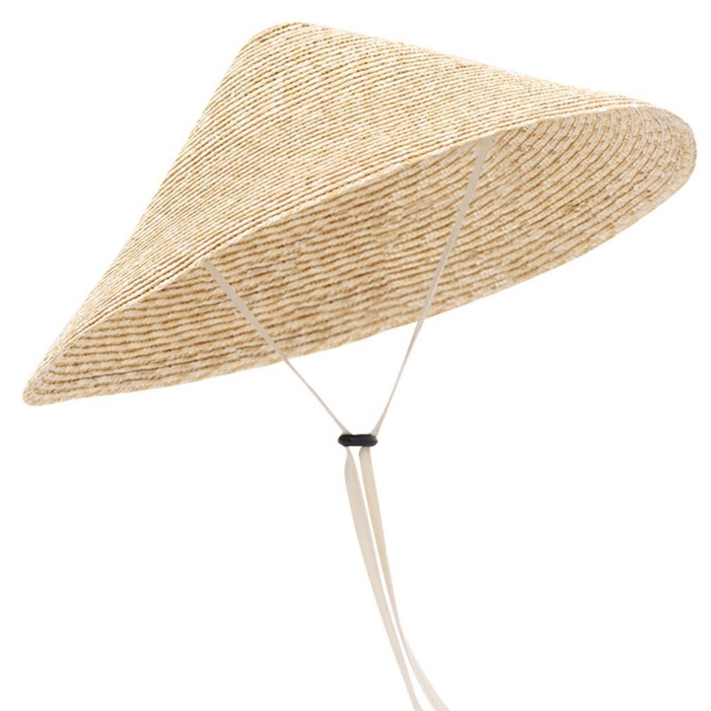 Bucket Hat Straw - 新しい大きなつば広麦わら帽子わら UV 保護太陽の帽子通気性日焼け止めビーチ帽子屋外庭釣り休暇