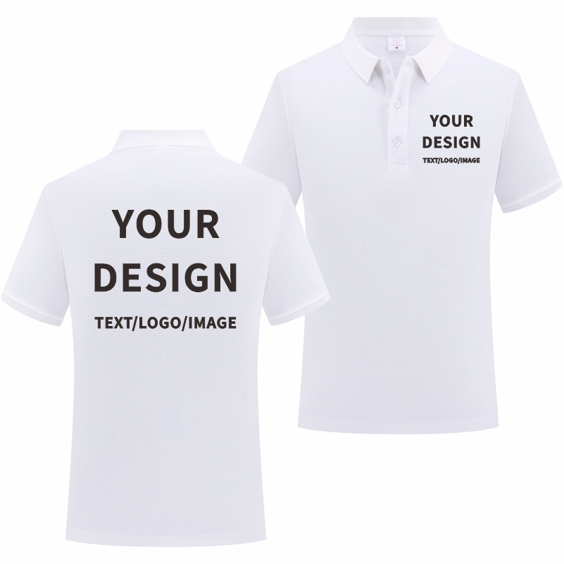夏のビジネスポロカスタムロゴ綿 100% ポロシャツ刺繍デザ - Polo Shirt Pique のレビューと価格