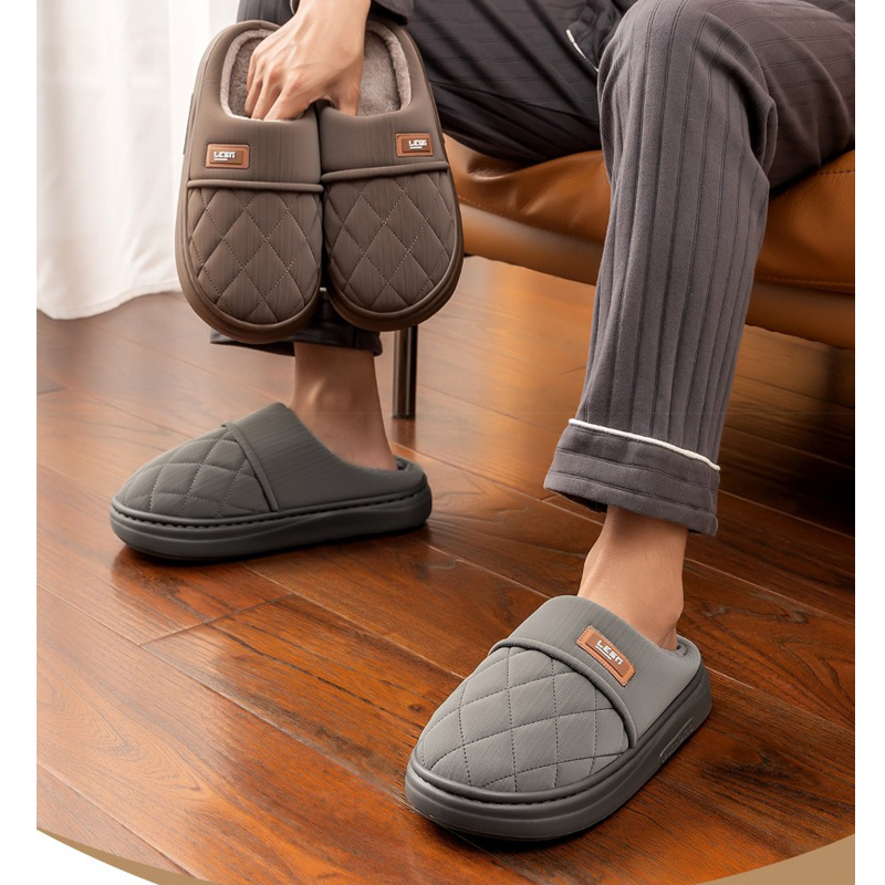 冬用あったかスリッパ 男女兼用 室内用 ふわふわシューズ フ - Flip Flop Leather Men のレビューと価格