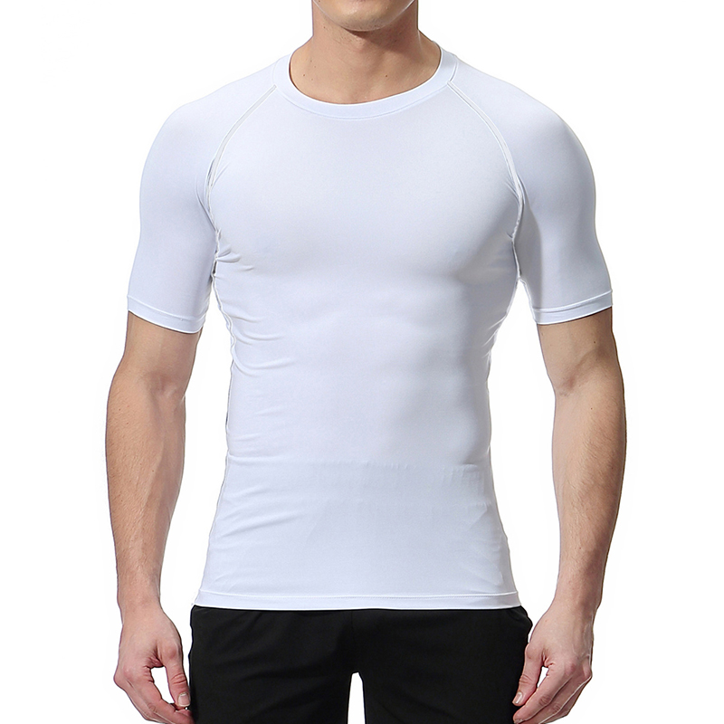男性用速乾性アスレチックTシャツ、グラフィックプリント、ジム - Tee Graphic Print のレビューと価格