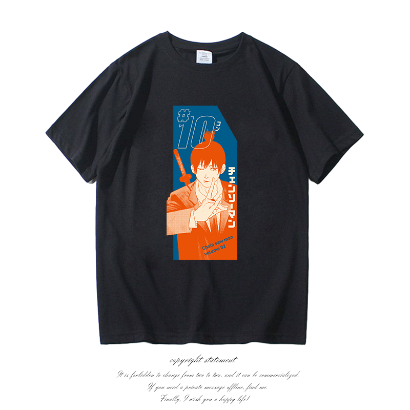 チェーンソーマンパワーグラフィック Tシャツアニメプリント女 - Tee Graphic Print のレビューと価格