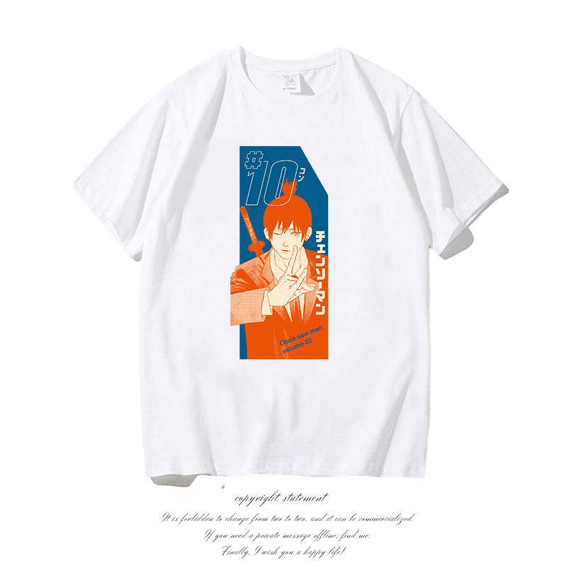チェーンソーマンパワーグラフィック Tシャツアニメプリント女 - Tee Graphic Print のレビューと価格