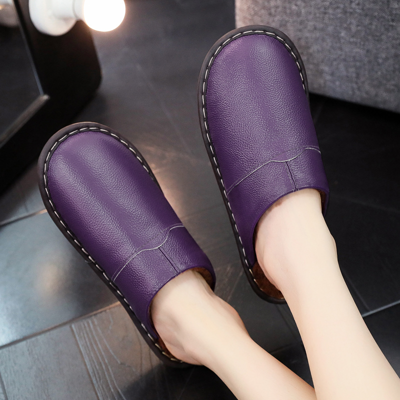 ブランドホームレザースリッパ男性と女性のための手作りステッチ - Flip Flop Leather Men のレビューと価格