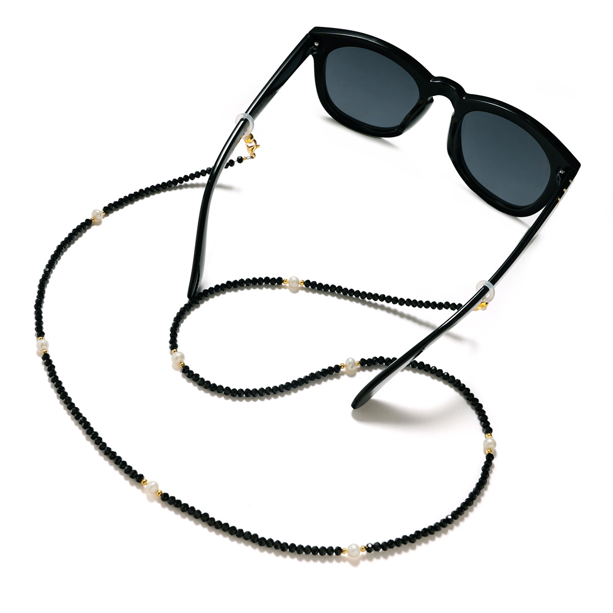 パールクリスタル メガネチェーン レディース おしゃれ サン - Sunglass Retainer Cord のレビューと価格