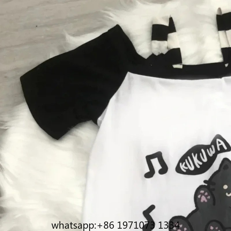 日本のパッチワーク女性オフショルダーグラフィック Tシャツか - Tee Graphic Print のレビューと価格