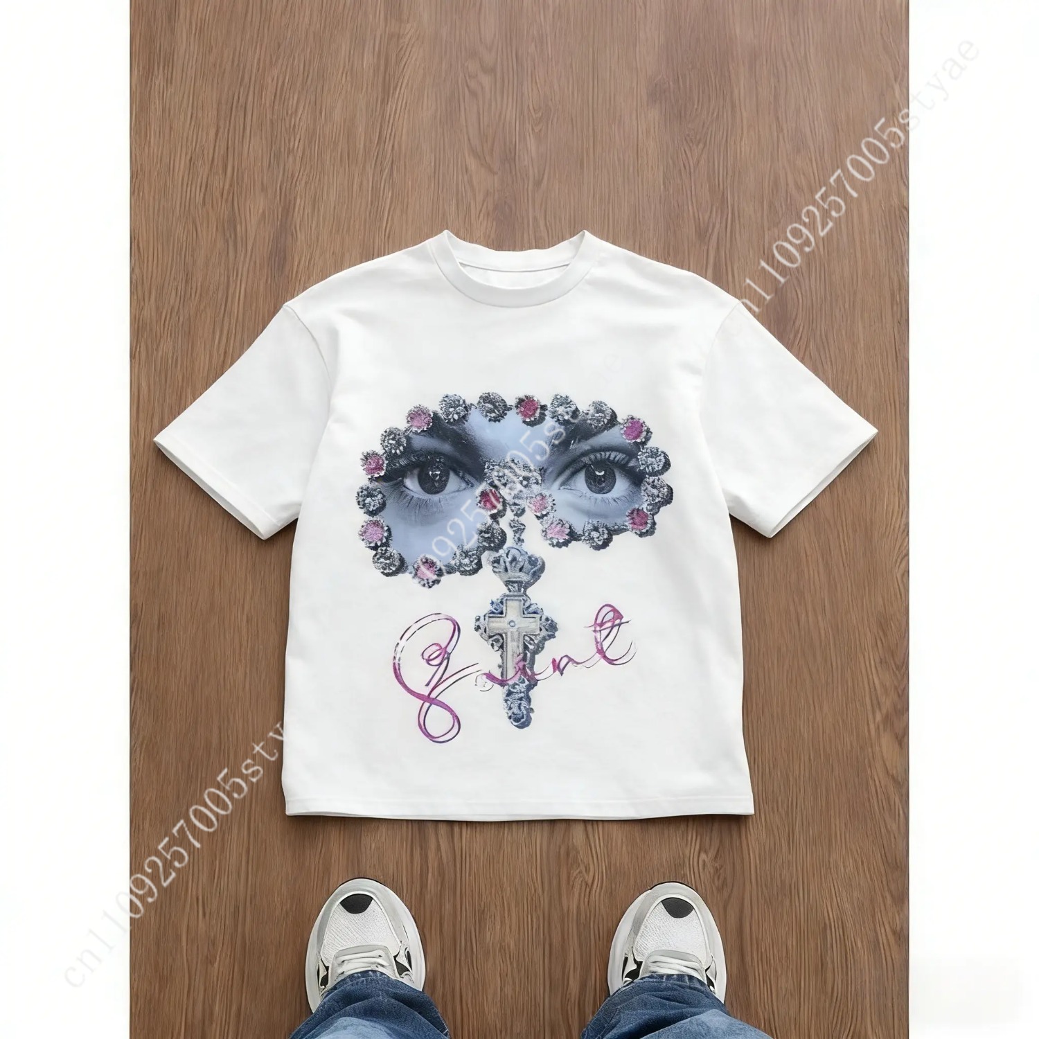 メンズ ルーズフィット グラフィックプリント Tシャツ、Y2 - Tee Graphic Print のレビューと価格