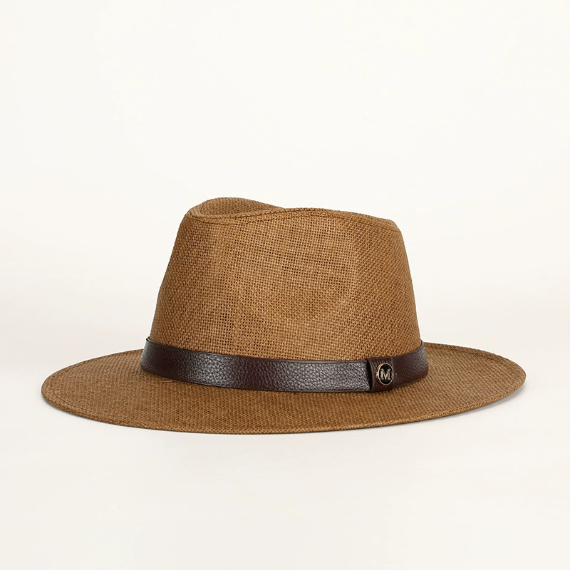 パナマ織り麦わら帽子 ジャズハット 男女兼用 日よけビーチハ - Bucket Hat Straw のレビューと価格