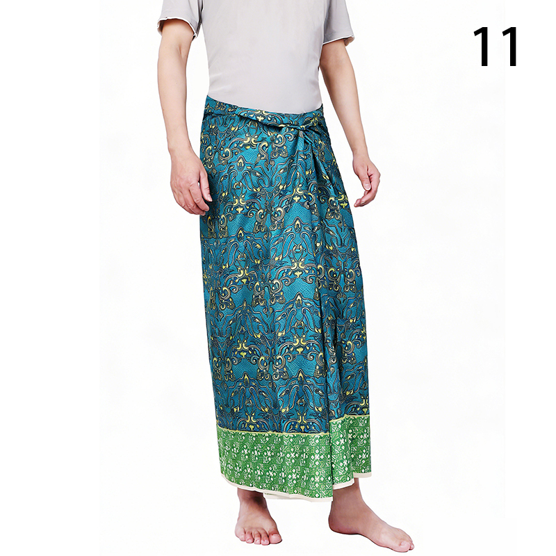 メンズ・レディース　バティック・サロングスカート　エスニック - Sarong Men Wrap のレビューと価格