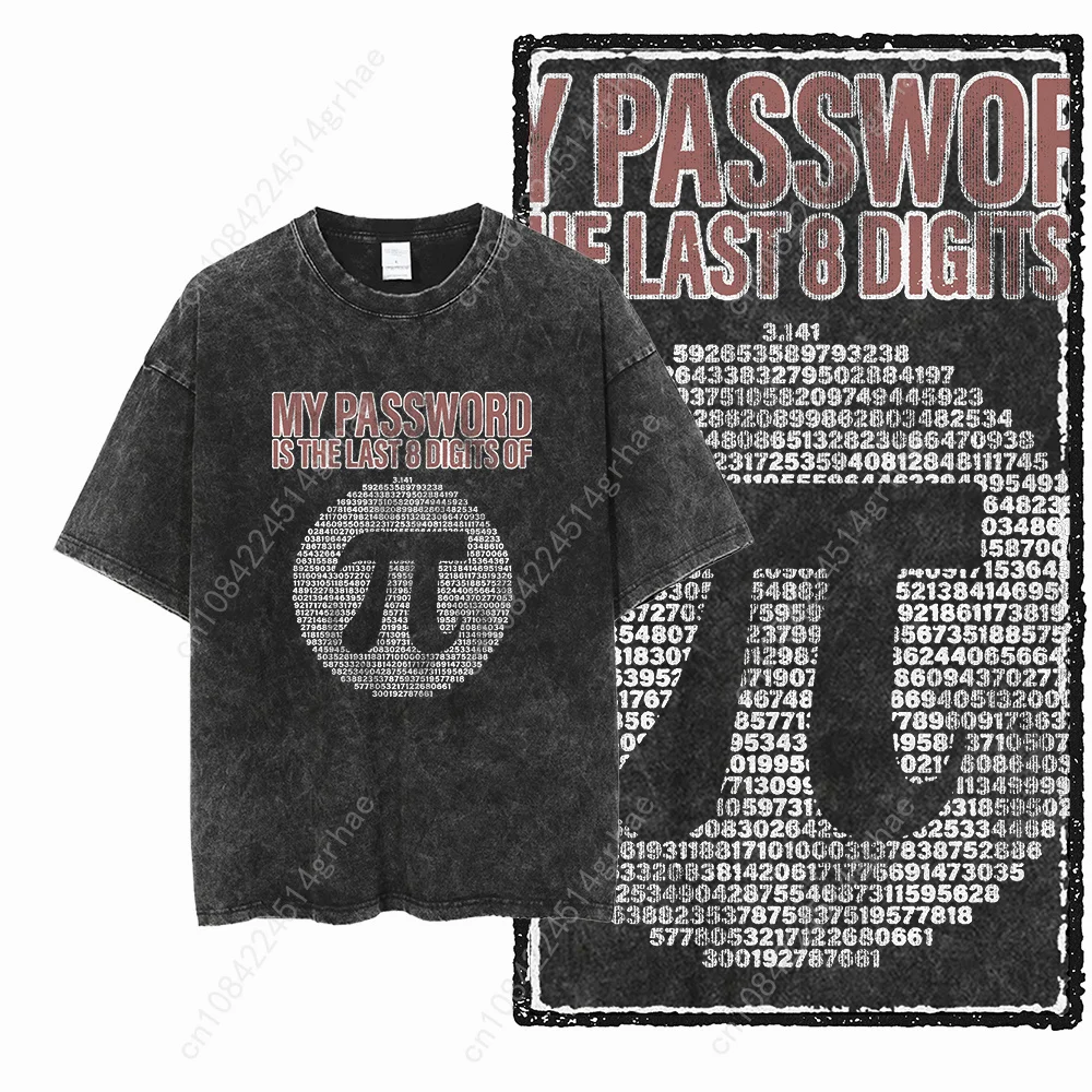 SC MATH THEME PAIプリント入りコットン酸洗い - Tee Graphic Print のレビューと価格