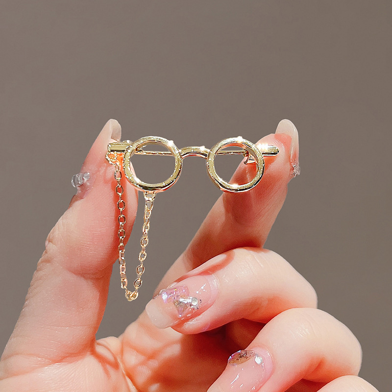 クリエイティブメガネフレームメタルブローチサングラスタッセル - Sunglass Retainer Cord のレビューと価格