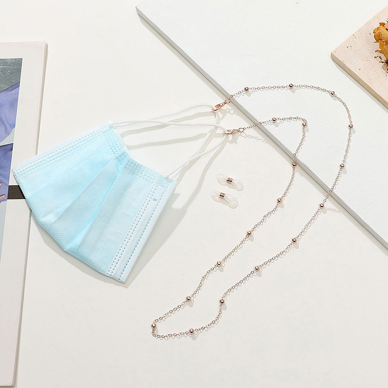 ファッションメタル多機能メガネビーズメガネチェーンガールサマ - Sunglass Retainer Cord のレビューと価格